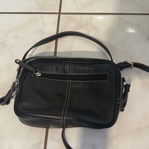 Tignanello Black Crossbody Bag